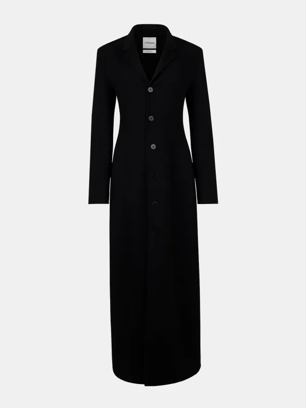 Camille Coat in Black made by FFORME