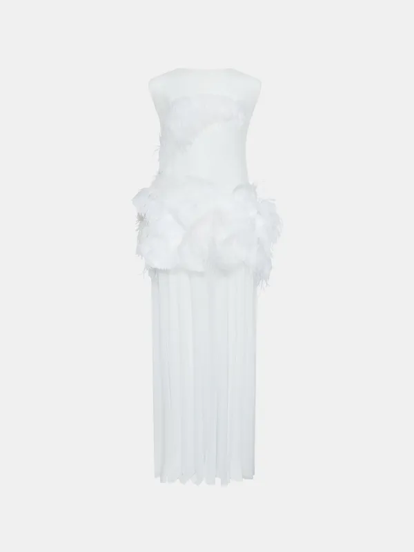 Hana Dress in Cream made by FFORME