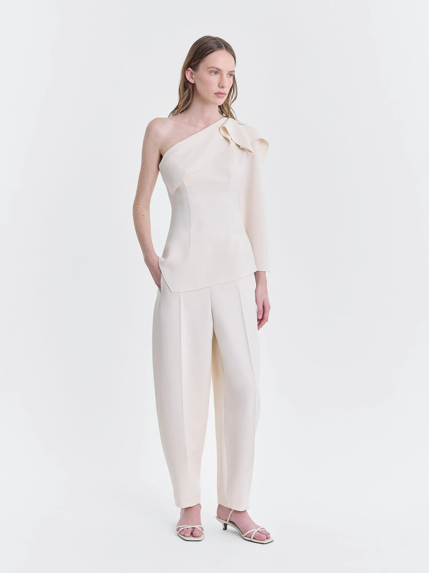 Lavinia Top in Cream sold by FFORME product image thumbnail 3