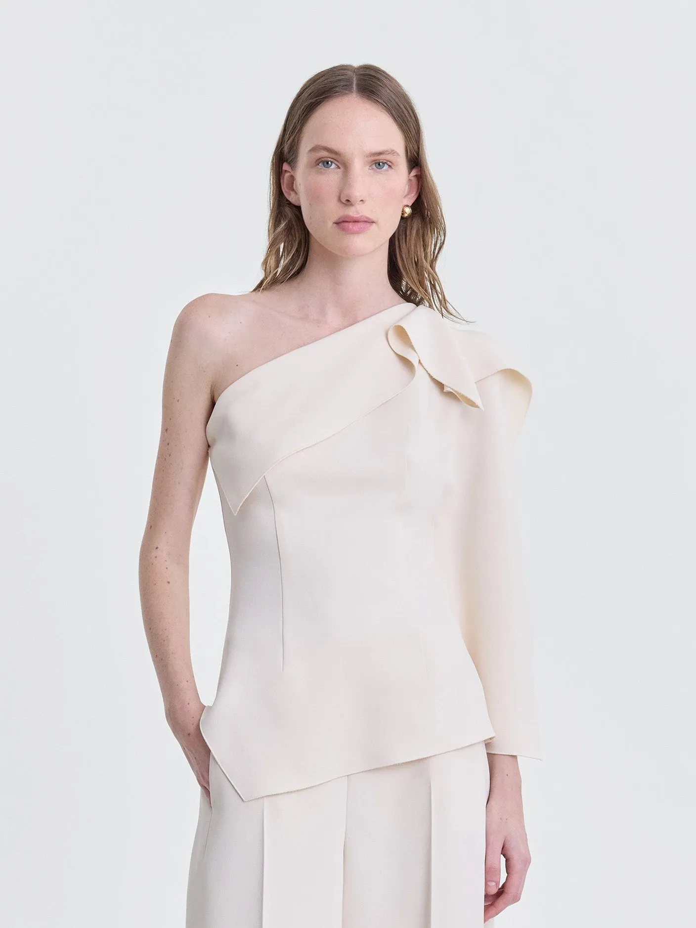 Lavinia Top in Cream sold by FFORME product image thumbnail 2