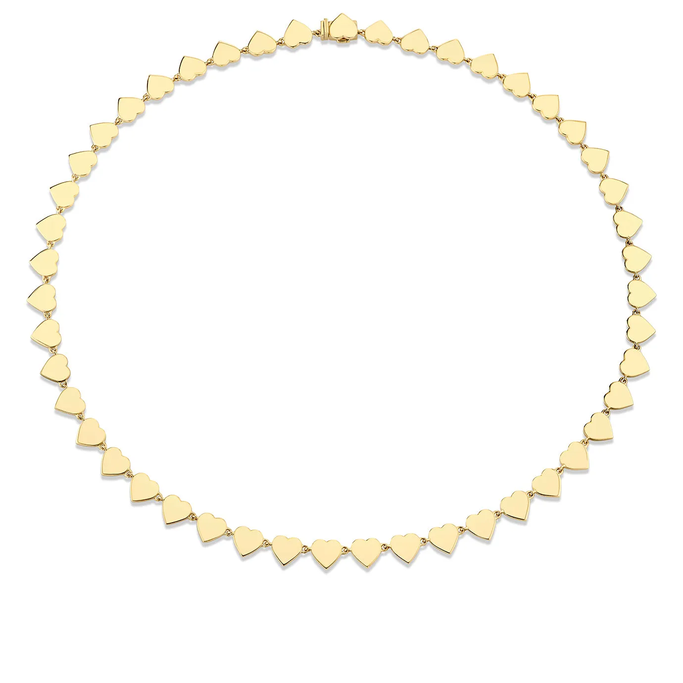 Pure Gold Heart Eternity Necklace sold by Sydney Evan