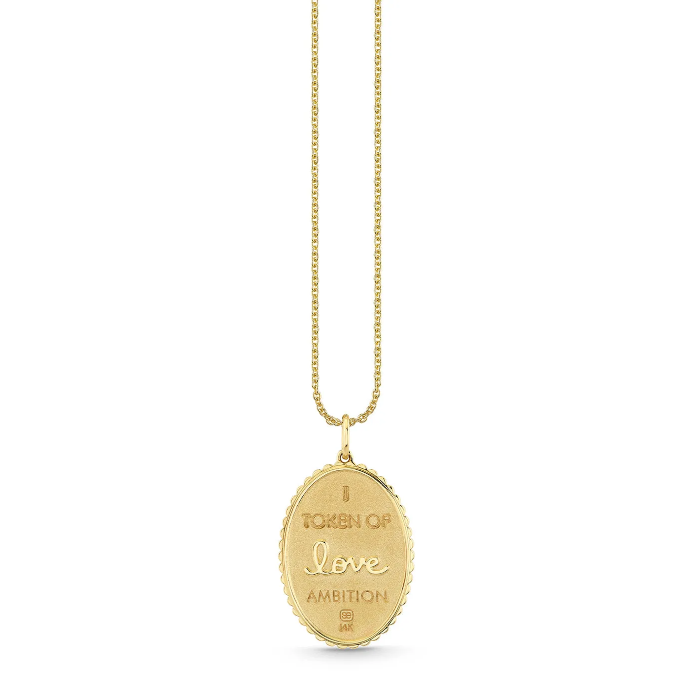 Gold & Diamond Birth Flower Charm sold by Sydney Evan product image thumbnail 3