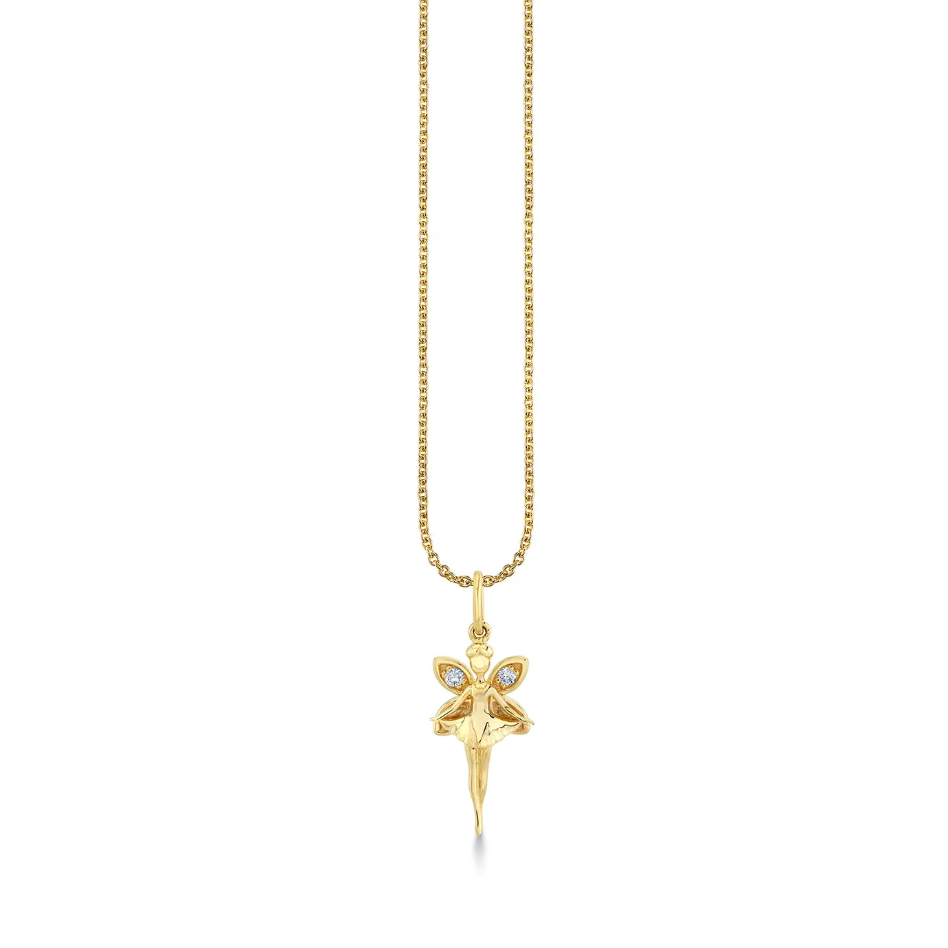 Gold & Diamond Fairy Charm sold by Sydney Evan
