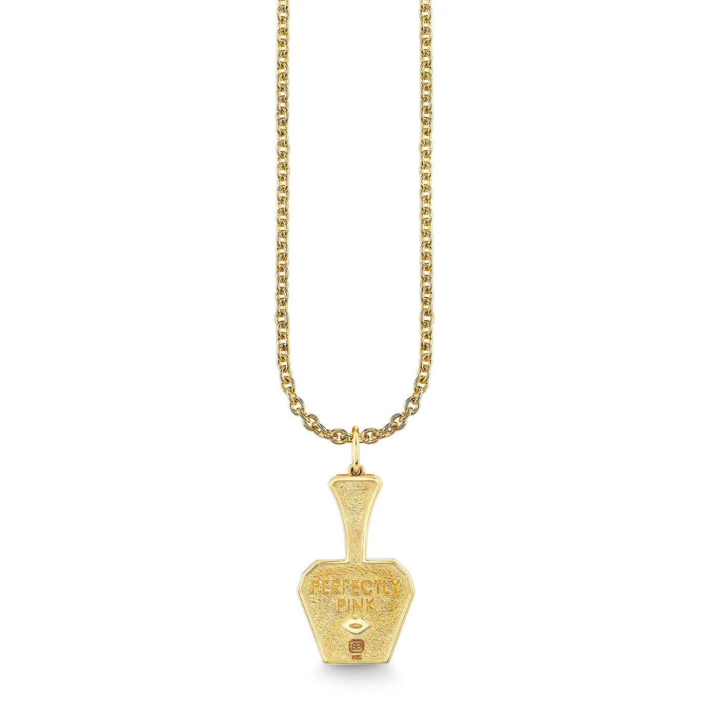 Gold, Diamond & Mother of Pearl Wicked Glinda Potion Bottle Charm sold by Sydney Evan product image thumbnail 3