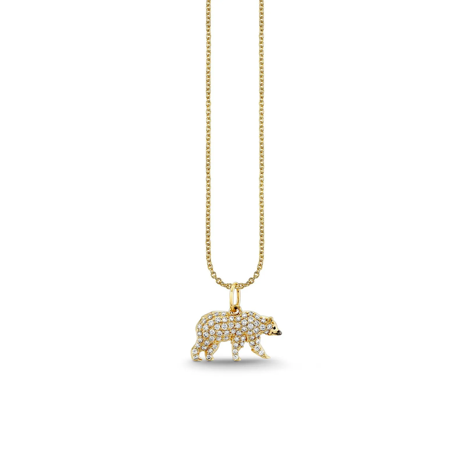 Gold & Diamond Bear Charm sold by Sydney Evan
