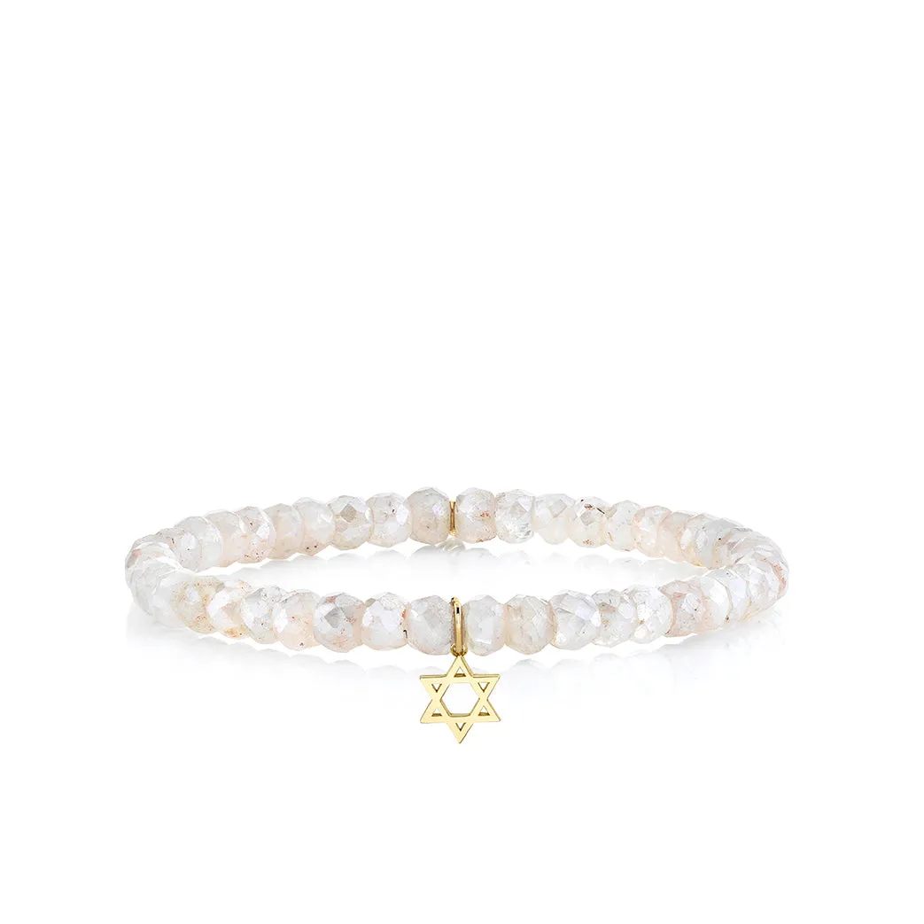 Pure Gold Tiny Star of David on Grapolite sold by Sydney Evan