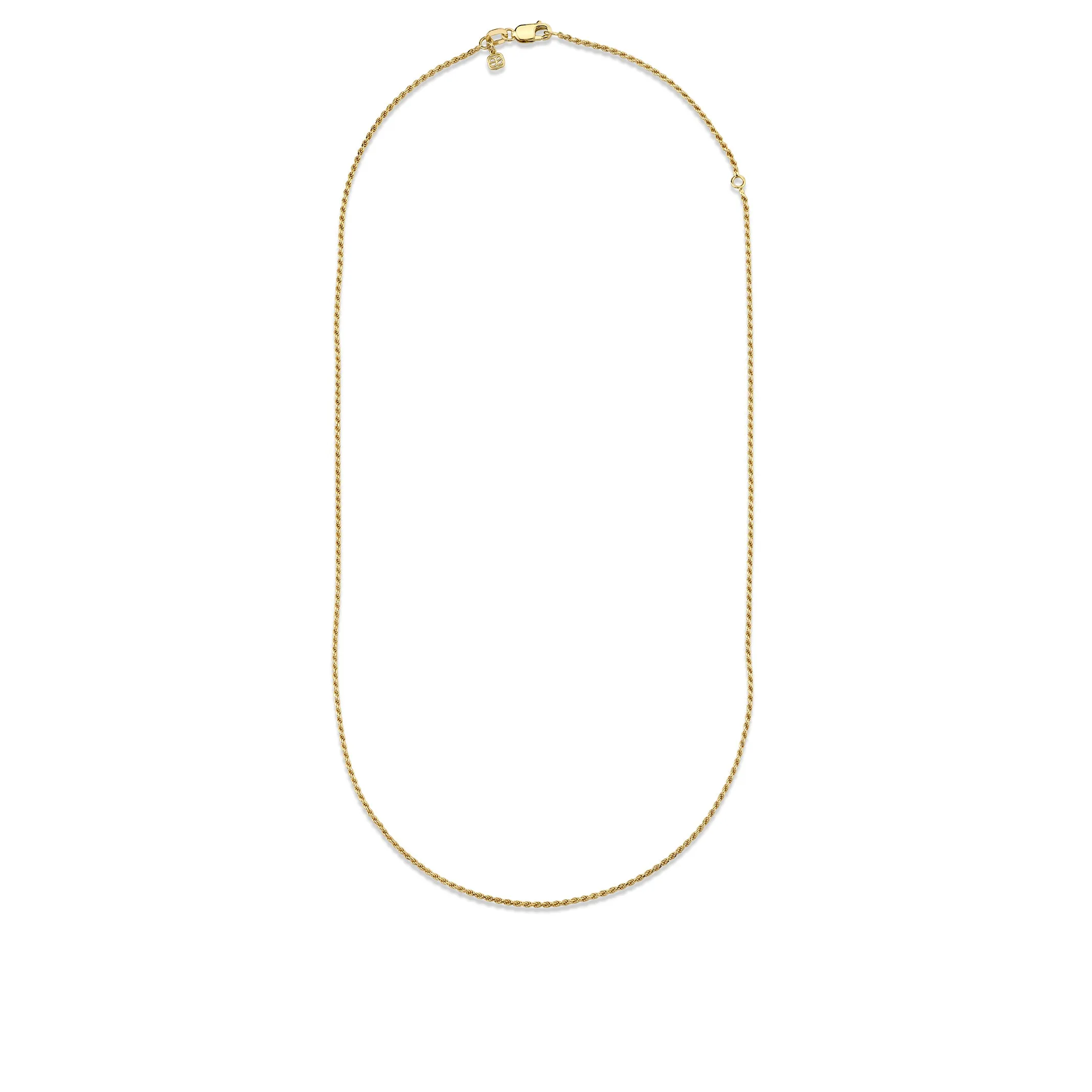 14k Gold Twisted Rope Chain sold by Sydney Evan product image thumbnail 2
