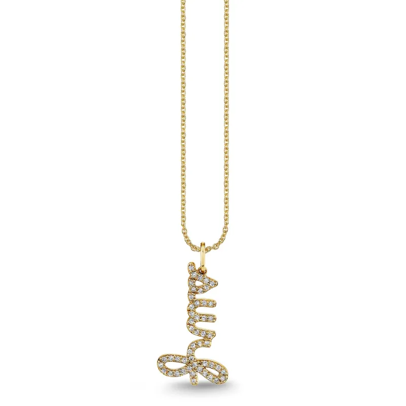 Gold & Diamond Surf Charm made by Sydney Evan
