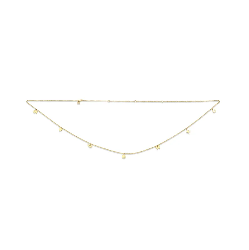Pure Gold Icon Belly Chain made by Sydney Evan