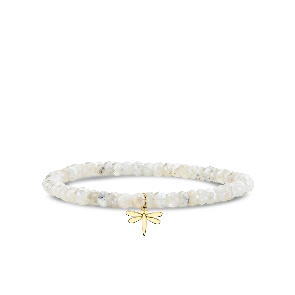 Pure Gold Tiny Dragonfly on Grapolite sold by Sydney Evan