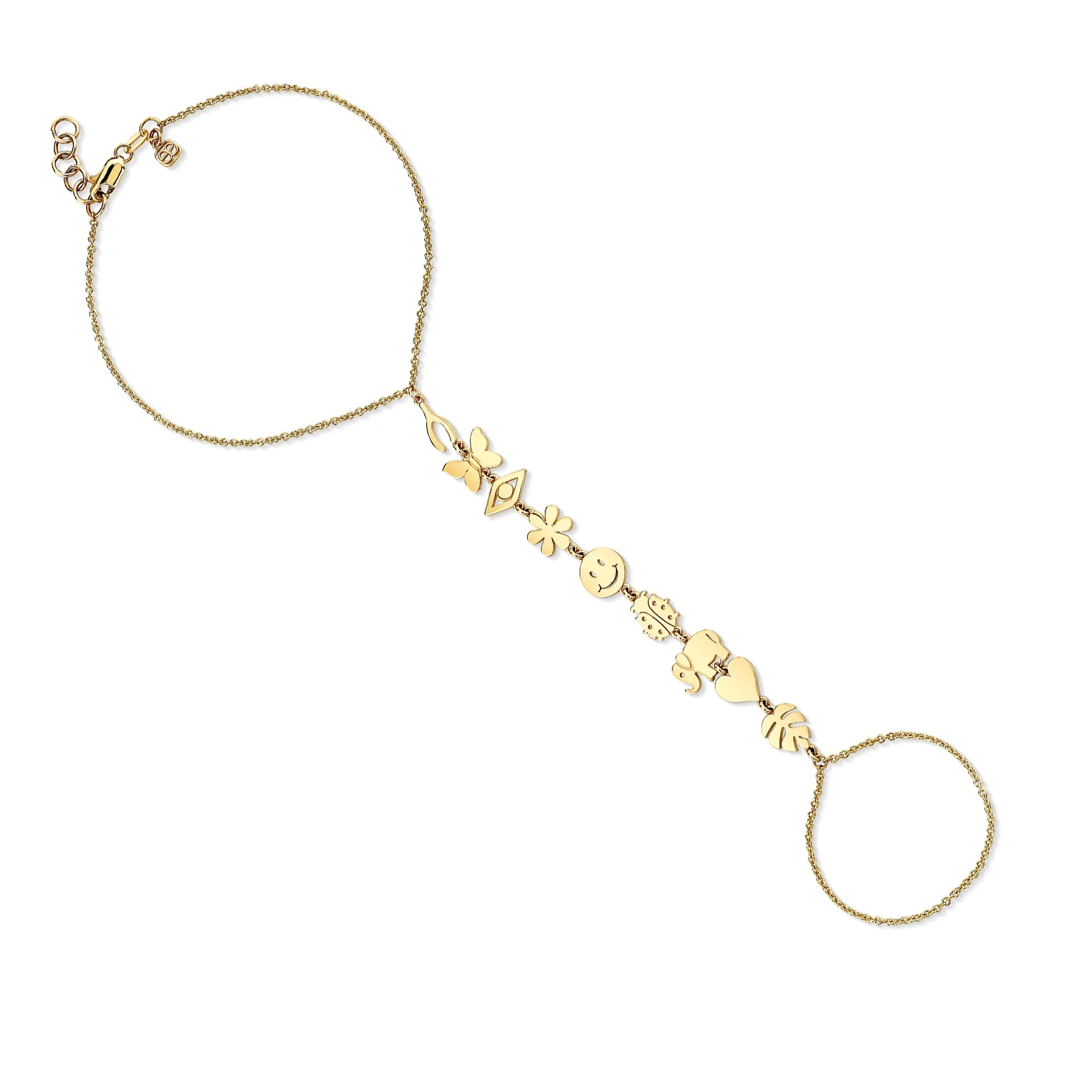 Pure Gold Icons Princess Bracelet sold by Sydney Evan