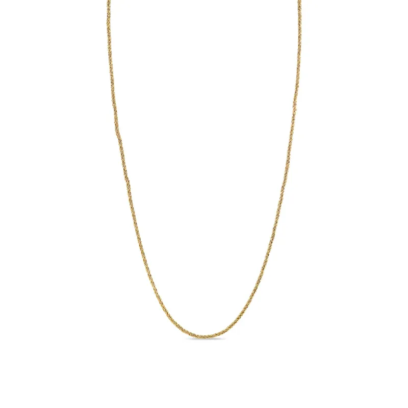 14k Gold Tinsel Chain made by Sydney Evan