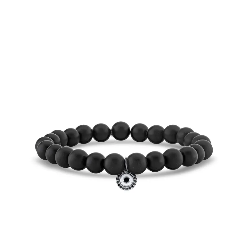 Men's Collection Gold & Diamond Eye on Onyx made by Sydney Evan