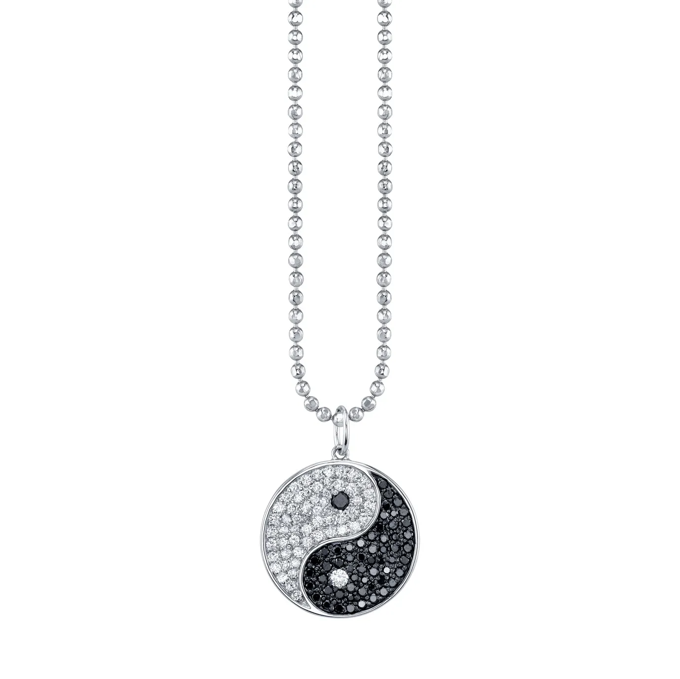 Men's Collection Gold & Diamond Large Yin Yang Charm sold by Sydney Evan