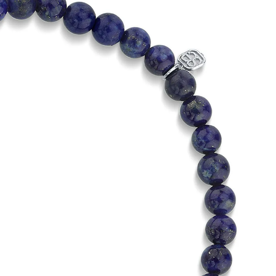 Men's Collection Sapphire & Diamond Hamsa on Lapis sold by Sydney Evan product image thumbnail 4