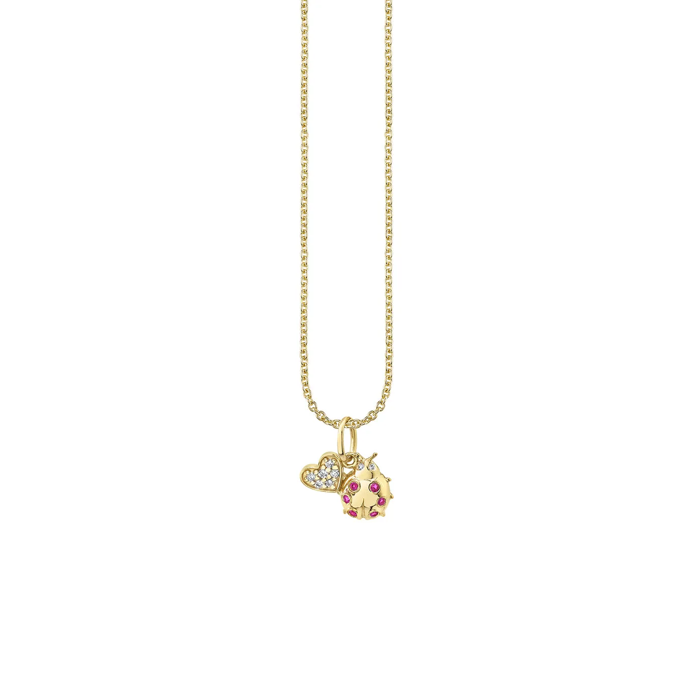 Gold & Diamond Love & Luck Charm sold by Sydney Evan
