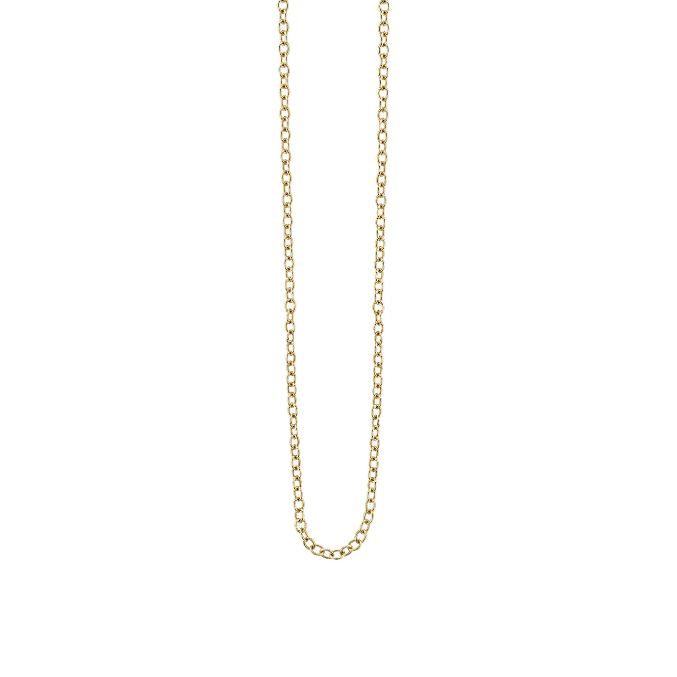 14k Gold Tiny Oval Link Chain sold by Sydney Evan product image thumbnail 2