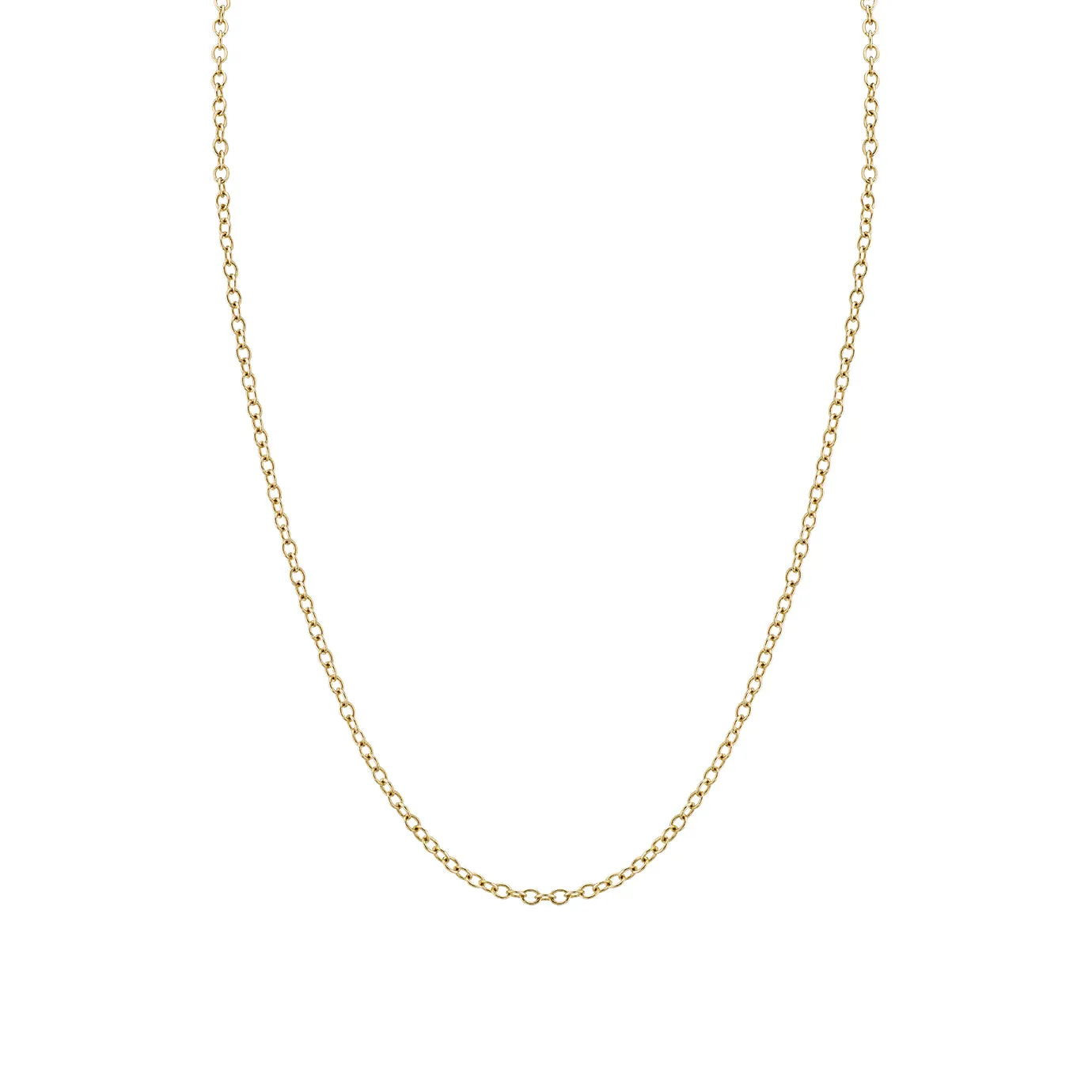 14k Gold Tiny Oval Link Chain sold by Sydney Evan