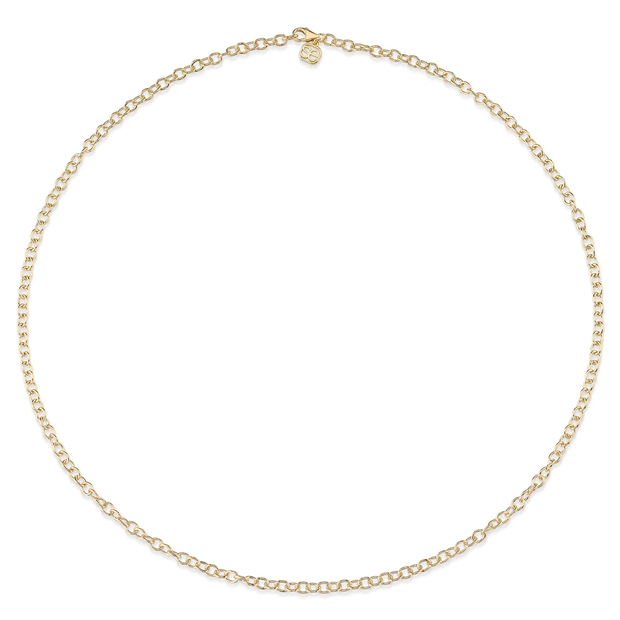 14k Gold Small Oval Link Chain sold by Sydney Evan product image thumbnail 2