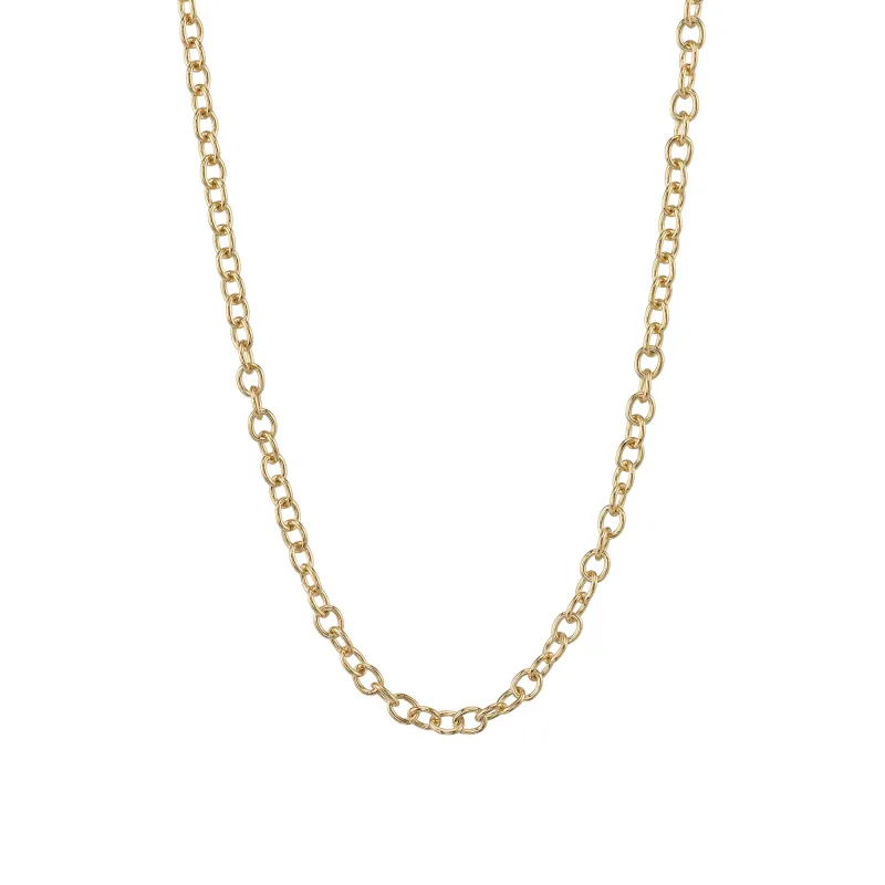14k Gold Small Oval Link Chain made by Sydney Evan