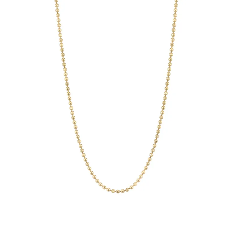 14k Gold Medium Ball Chain made by Sydney Evan