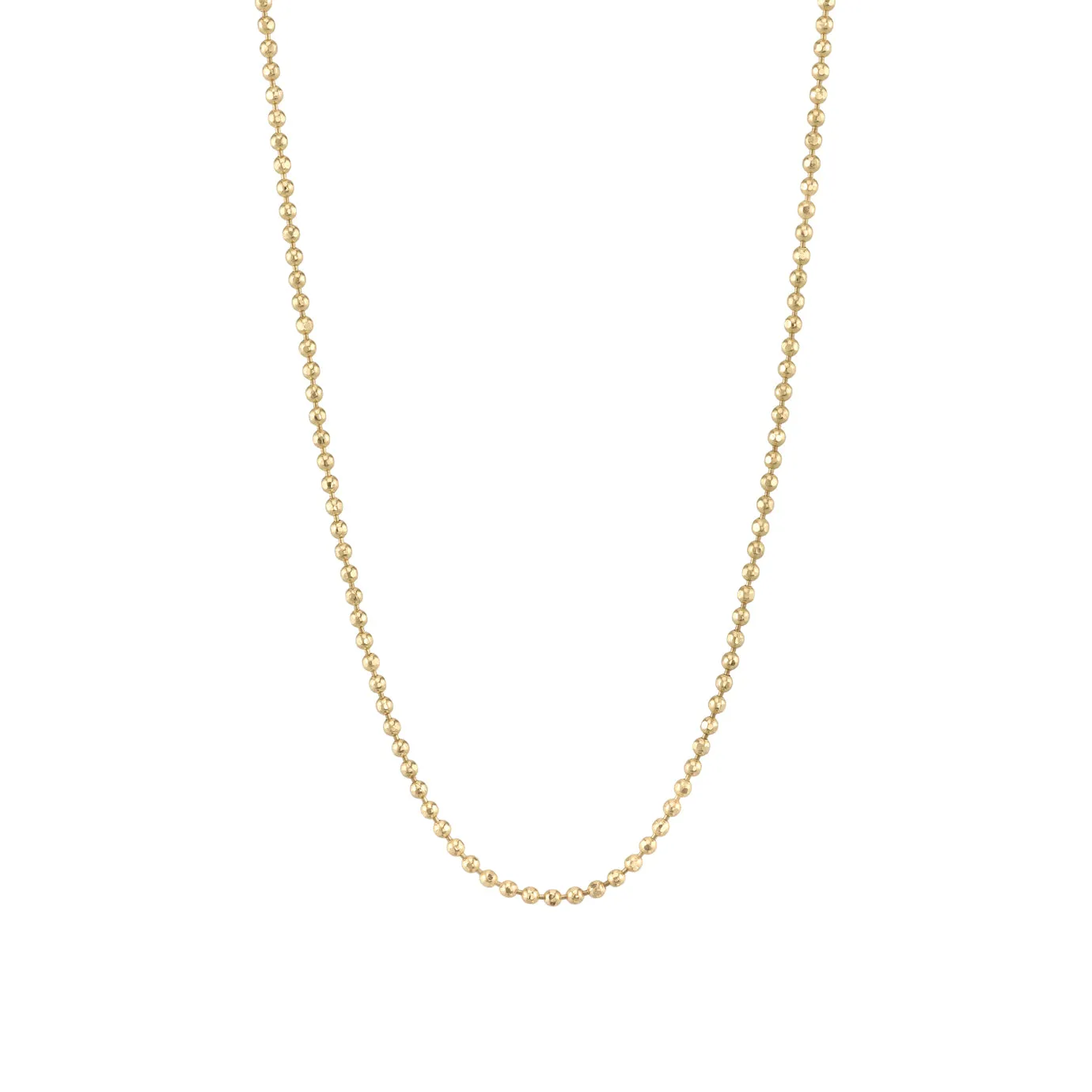 14k Gold Medium Ball Chain sold by Sydney Evan