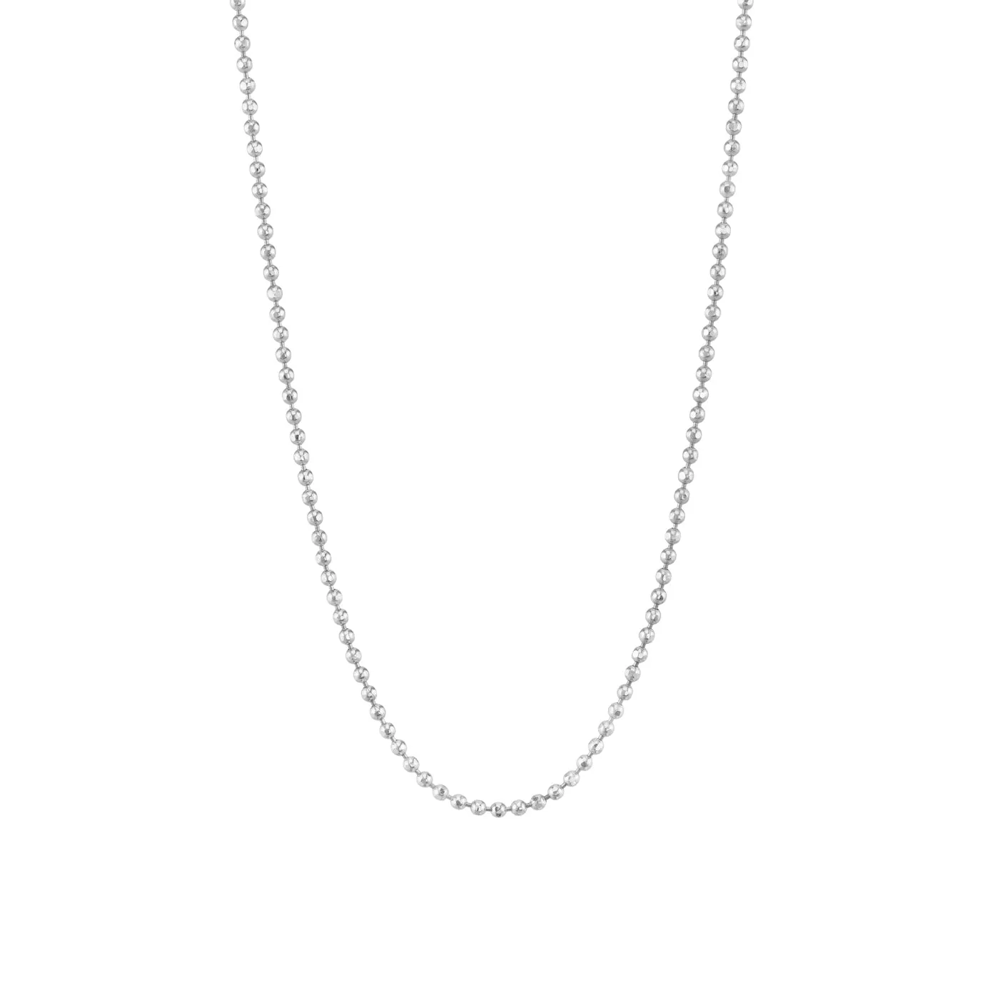 14k Gold Medium Ball Chain sold by Sydney Evan product image thumbnail 3