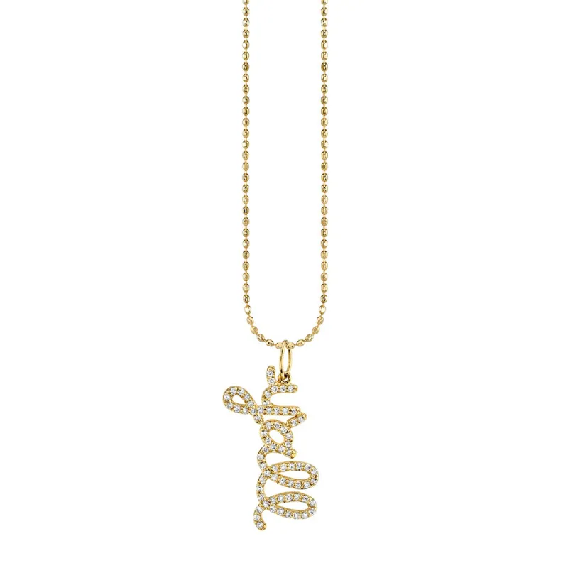 Gold and Diamond Y'all Charm made by Sydney Evan