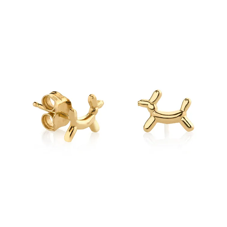 Gold Balloon Dog Stud sold by Sydney Evan