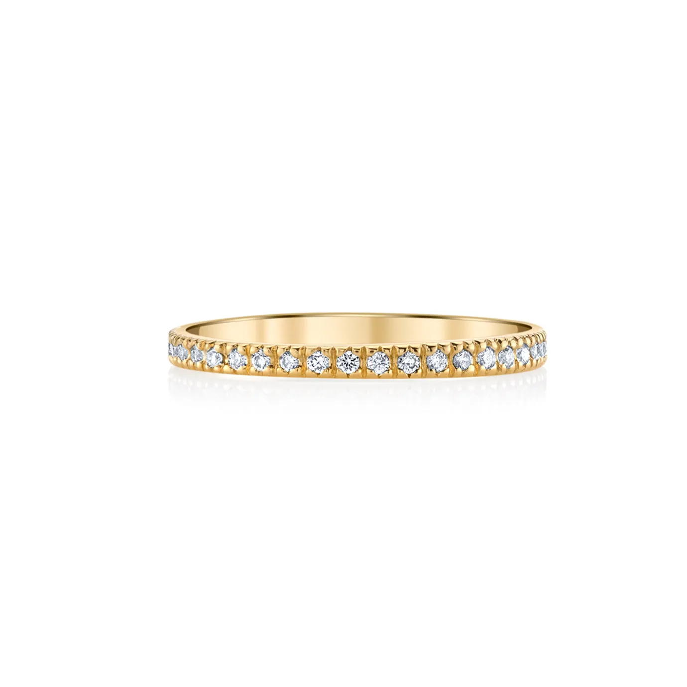 Gold & Diamond Eternity Ring sold by Sydney Evan product image thumbnail 3