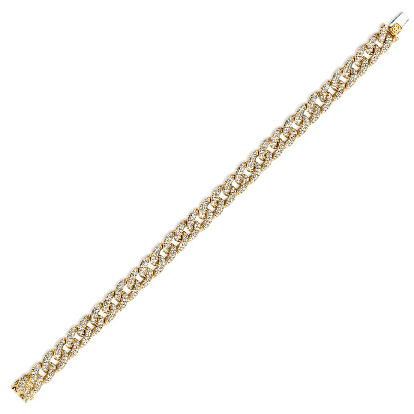 Gold & Diamond Small Link Bracelet sold by Sydney Evan