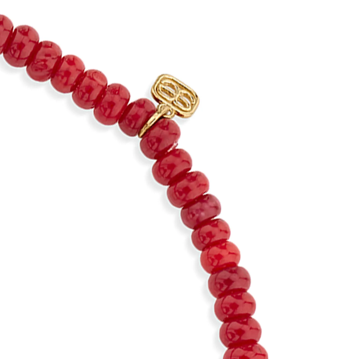 Gold & Diamond Mini Hamsa on Red Sea Bamboo sold by Sydney Evan product image thumbnail 4