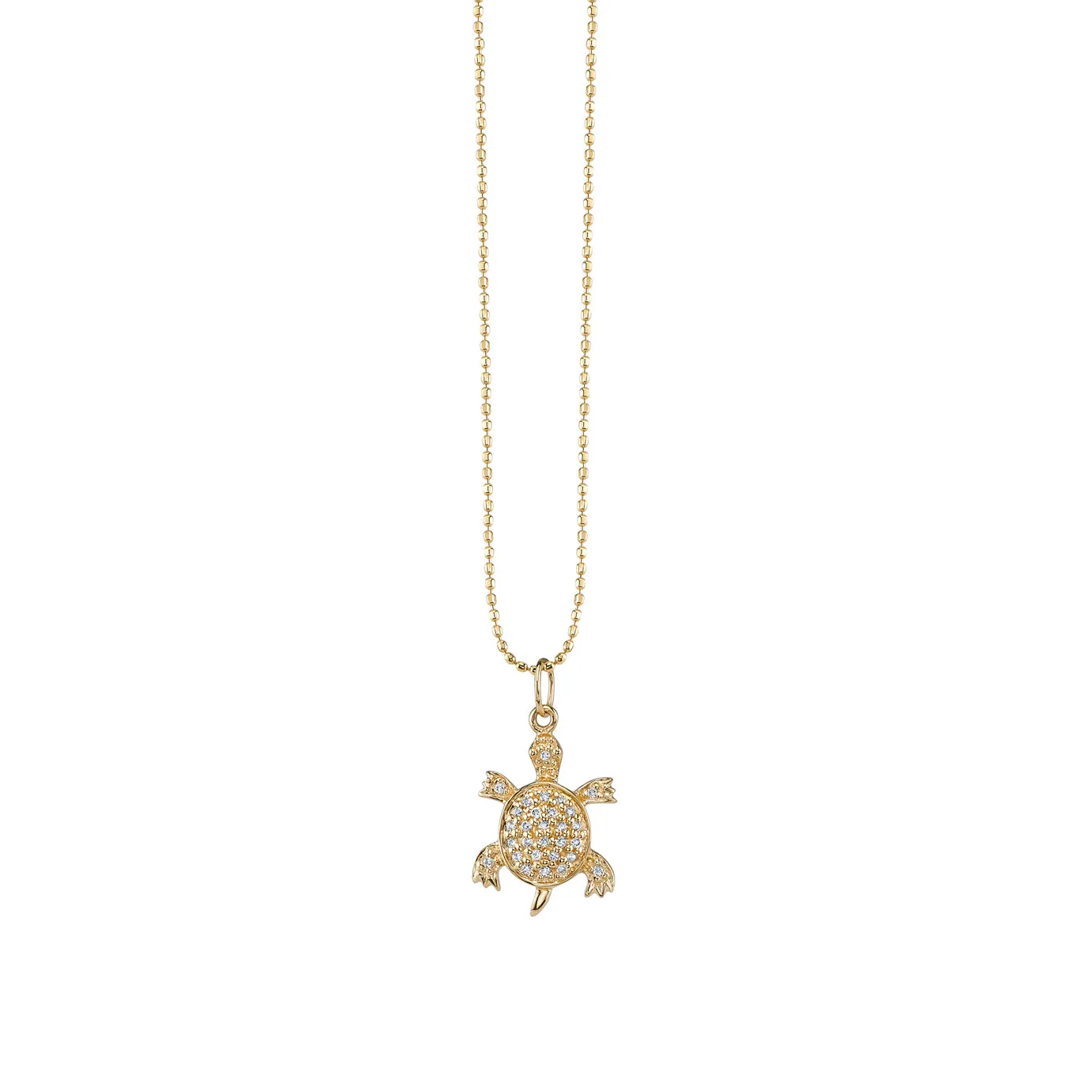 Gold & Diamond Turtle Charm sold by Sydney Evan