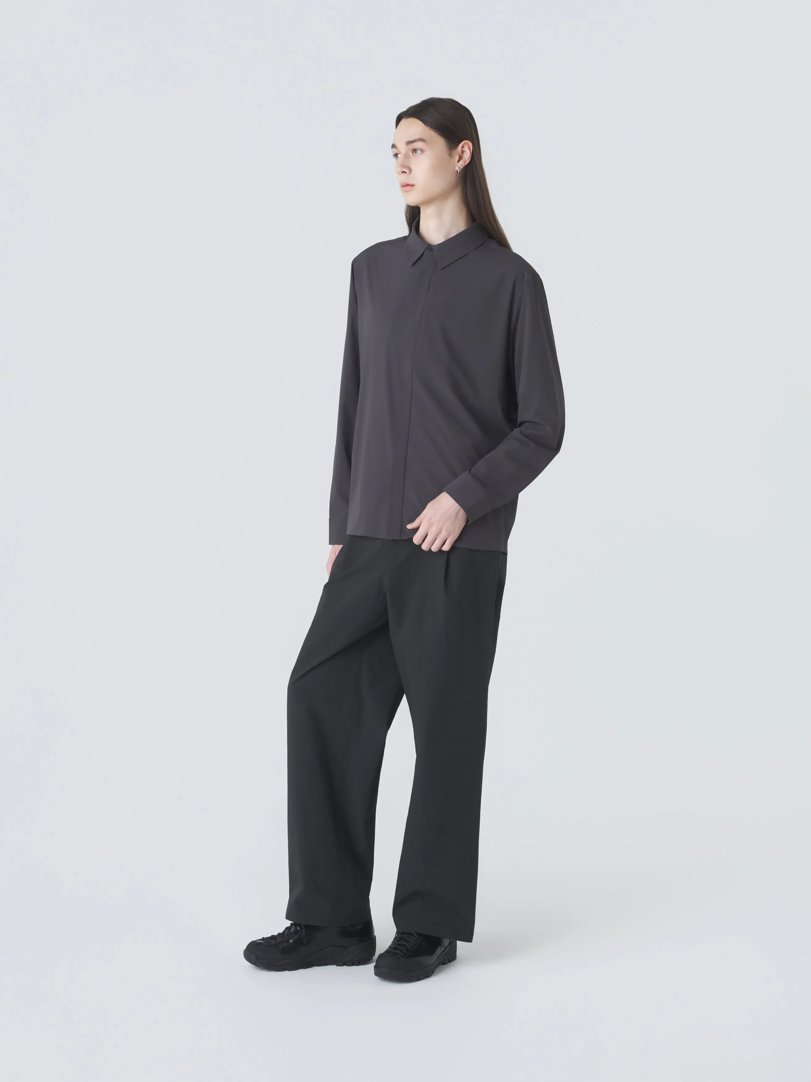 ALIGN BUTTON UP SHIRT sold by Hiking Patrol product image thumbnail 5