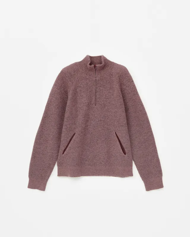 ESSENCE MOHAIR MIXED KNIT TOP made by Hiking Patrol