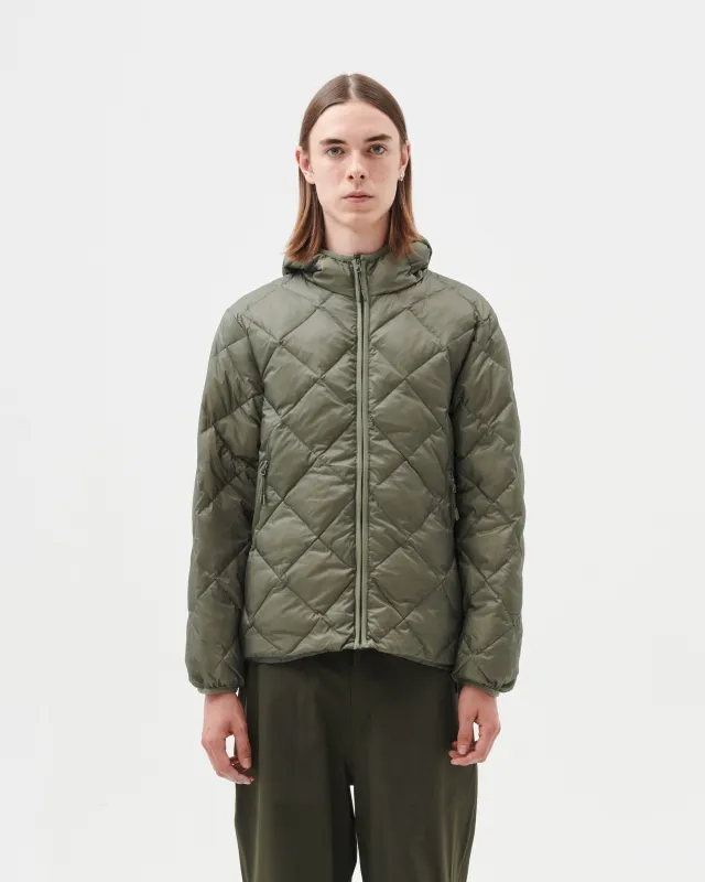 LIGHT DOWN HOODED JACKET made by Hiking Patrol