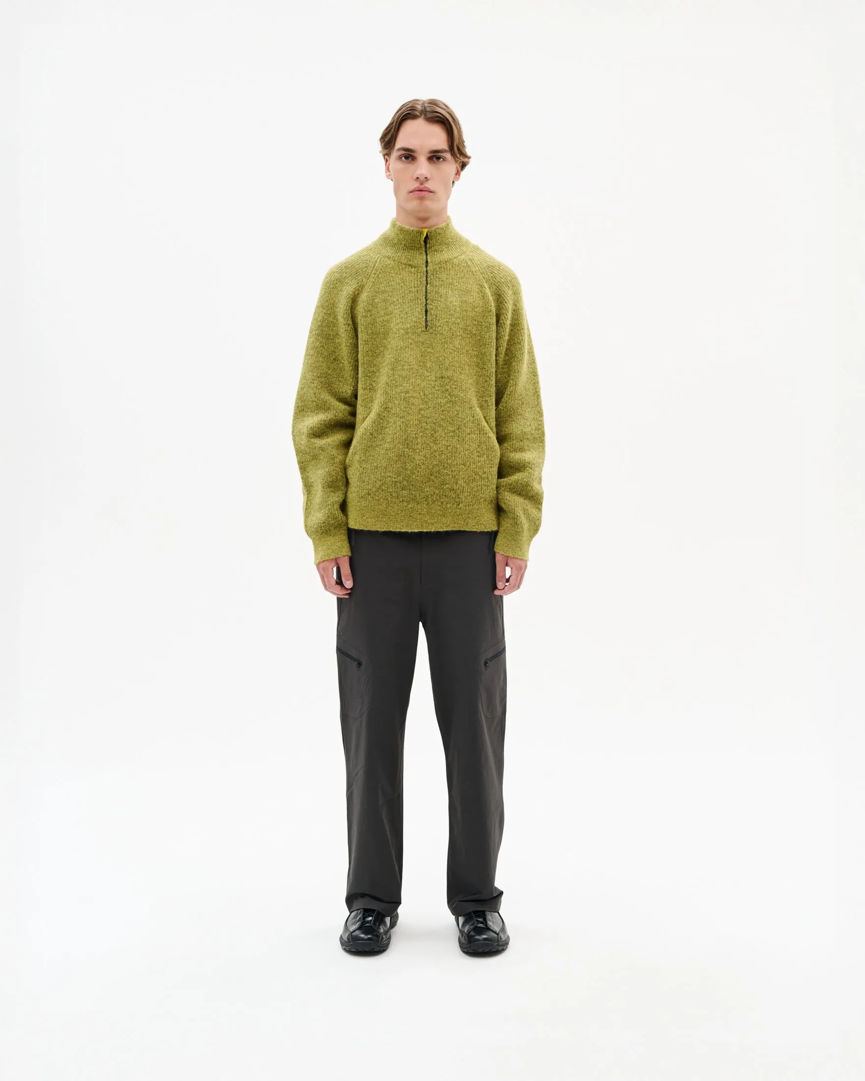 ESSENCE MOHAIR MIXED KNIT TOP sold by Hiking Patrol product image thumbnail 2