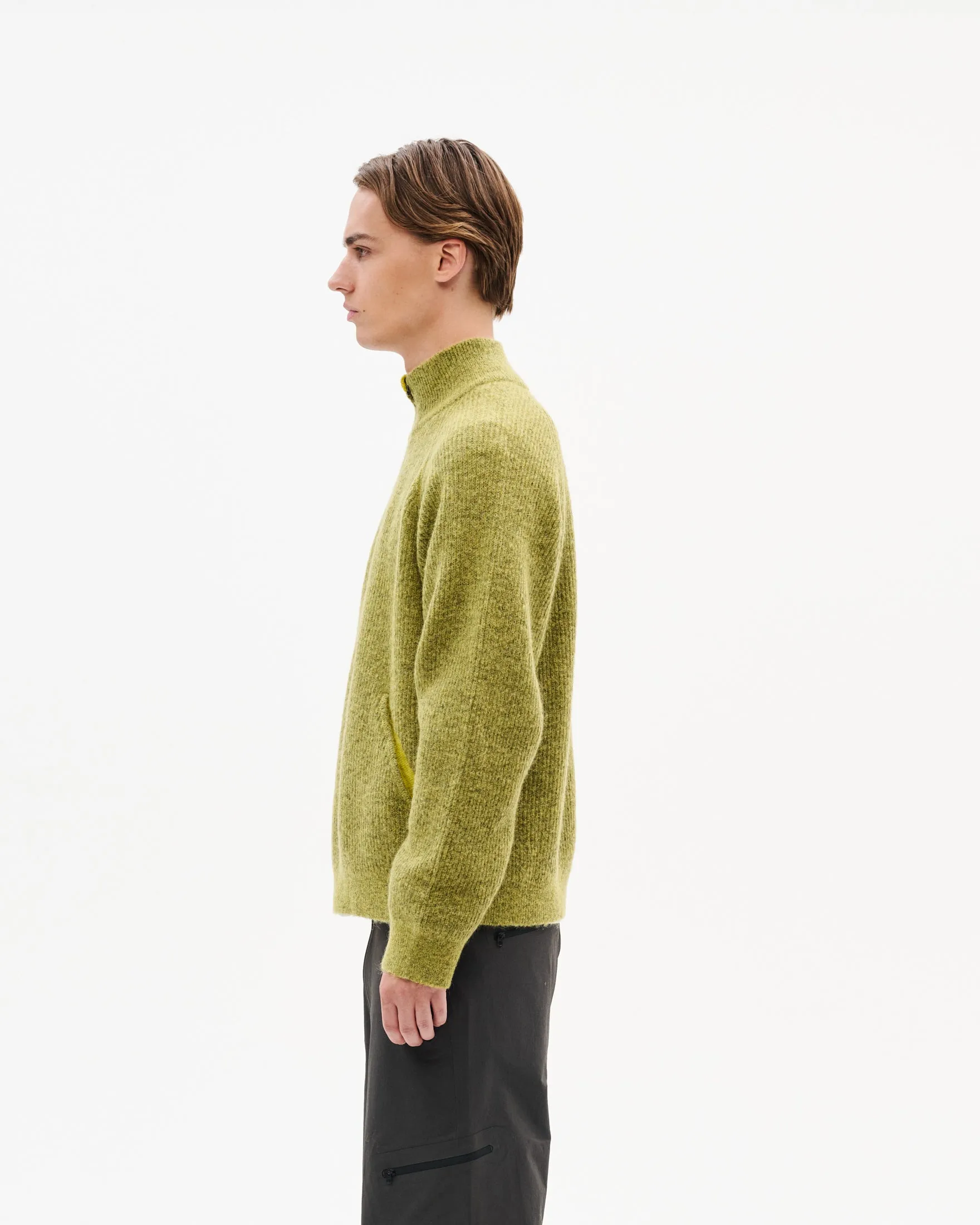 ESSENCE MOHAIR MIXED KNIT TOP sold by Hiking Patrol product image thumbnail 3