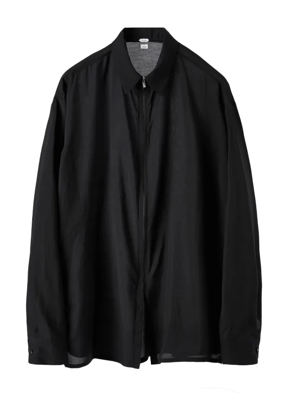 Zip Shirt made by POST ARCHIVE FASHION