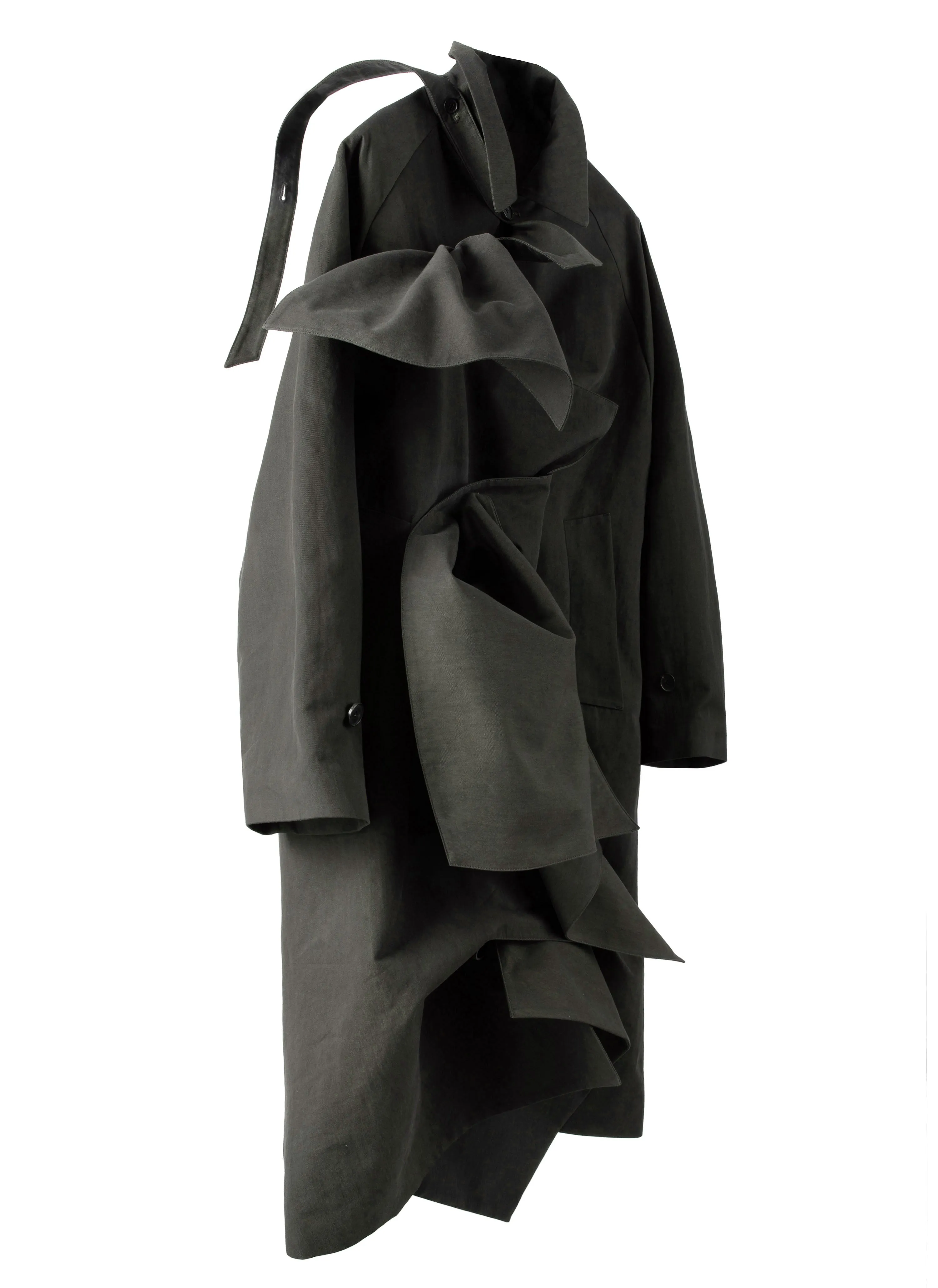 Trimmed Coat sold by POST ARCHIVE FASHION product image thumbnail 2