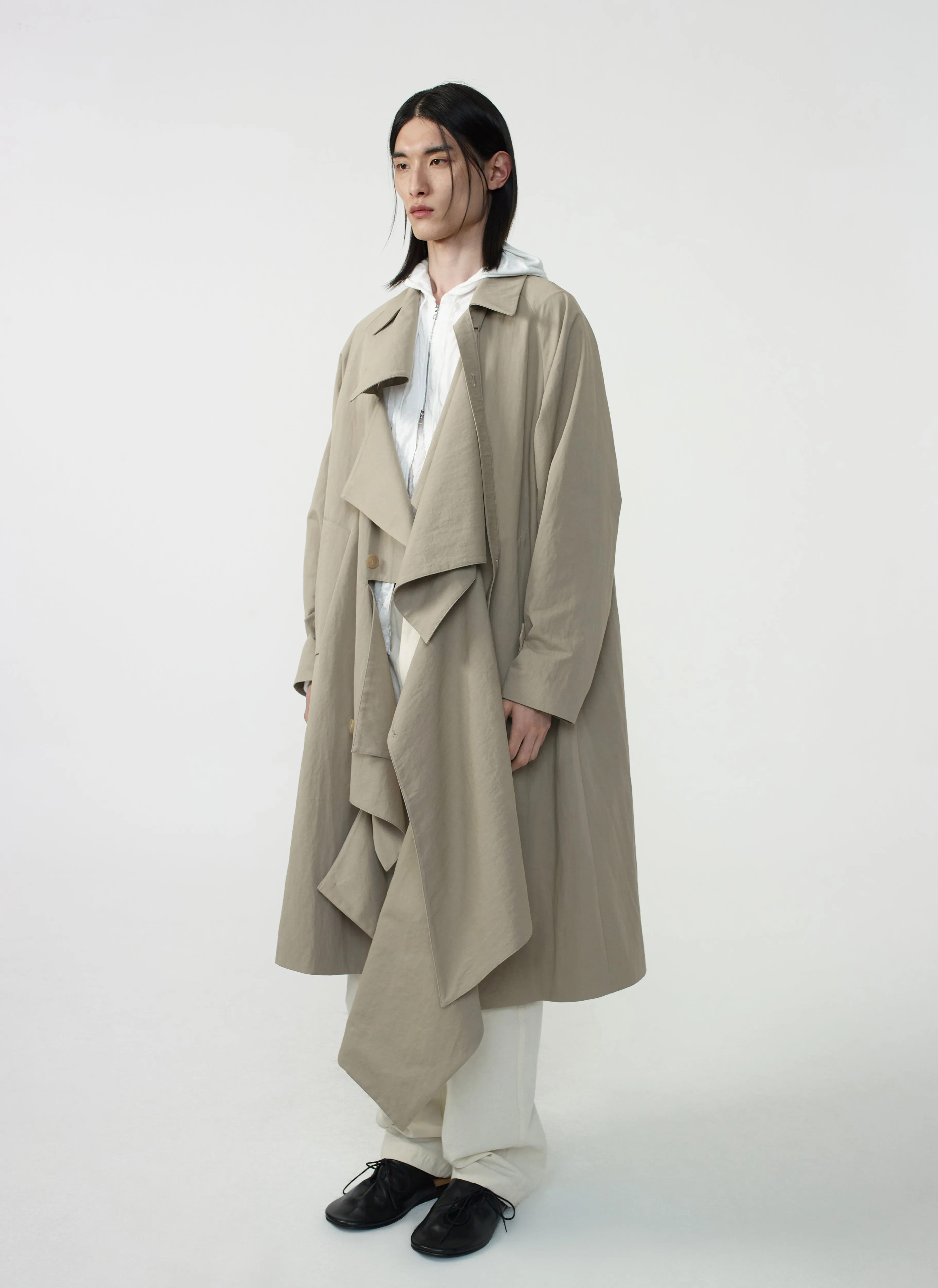 Trimmed Coat sold by POST ARCHIVE FASHION product image thumbnail 3