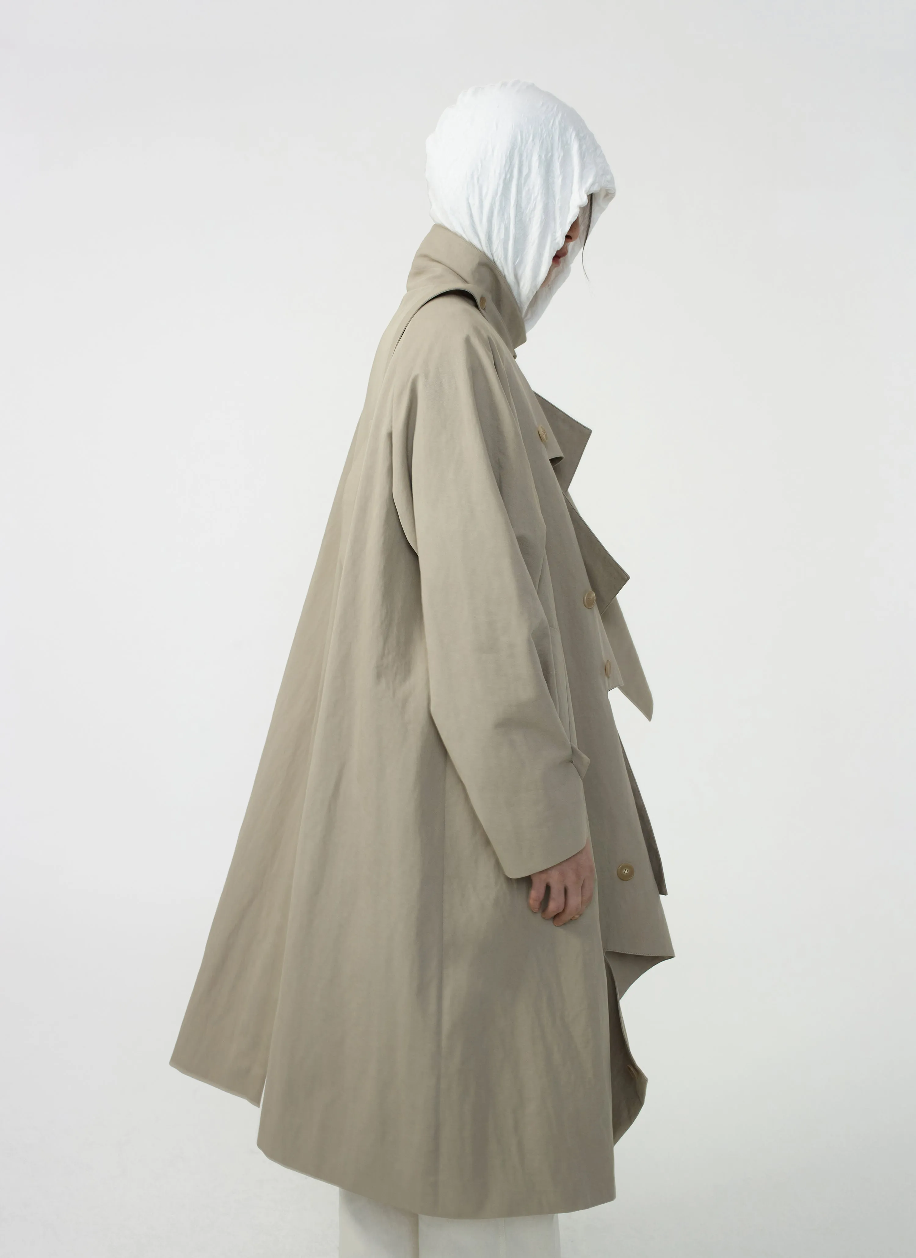 Trimmed Coat sold by POST ARCHIVE FASHION product image thumbnail 4
