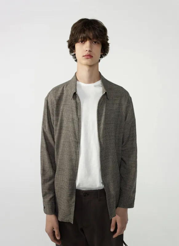 Zip Shirt made by POST ARCHIVE FASHION