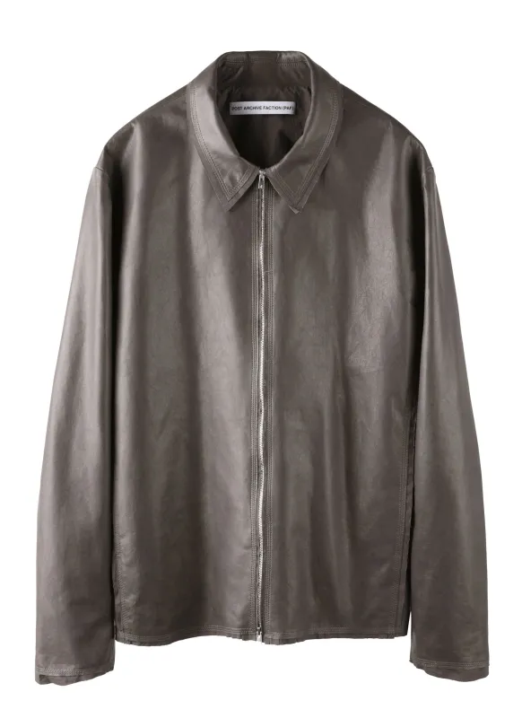 Leather Jacket Right made by POST ARCHIVE FASHION