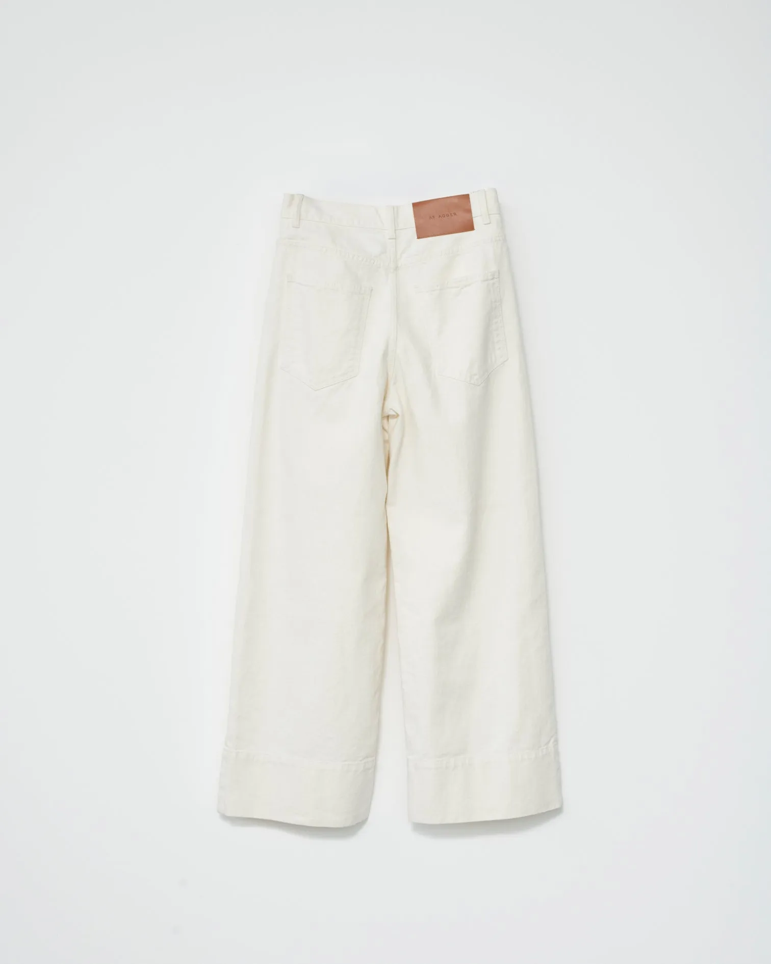 Hemp/cotton wide leg jeans sold by AF Agger product image thumbnail 2