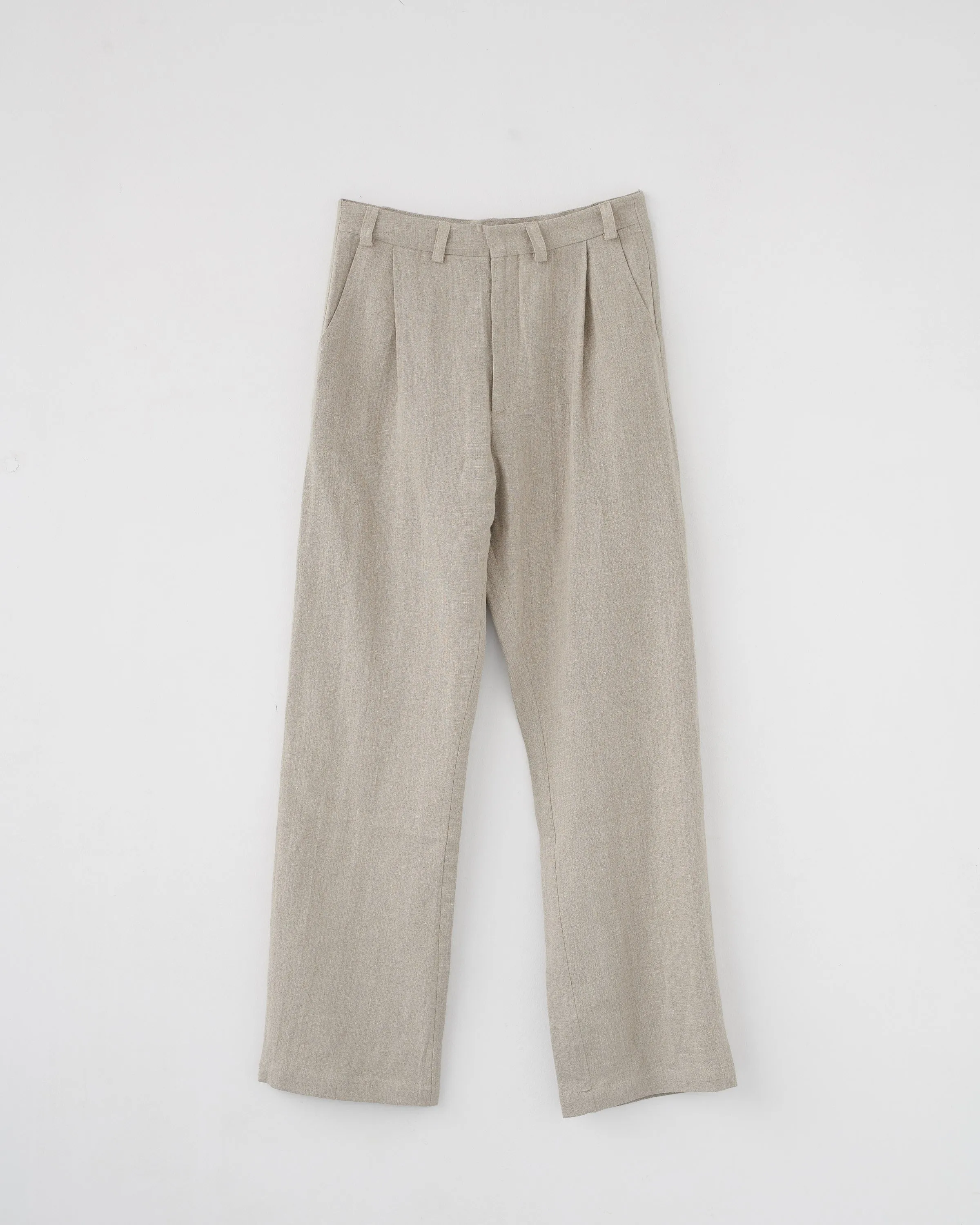 Linen Box Trousers sold by AF Agger