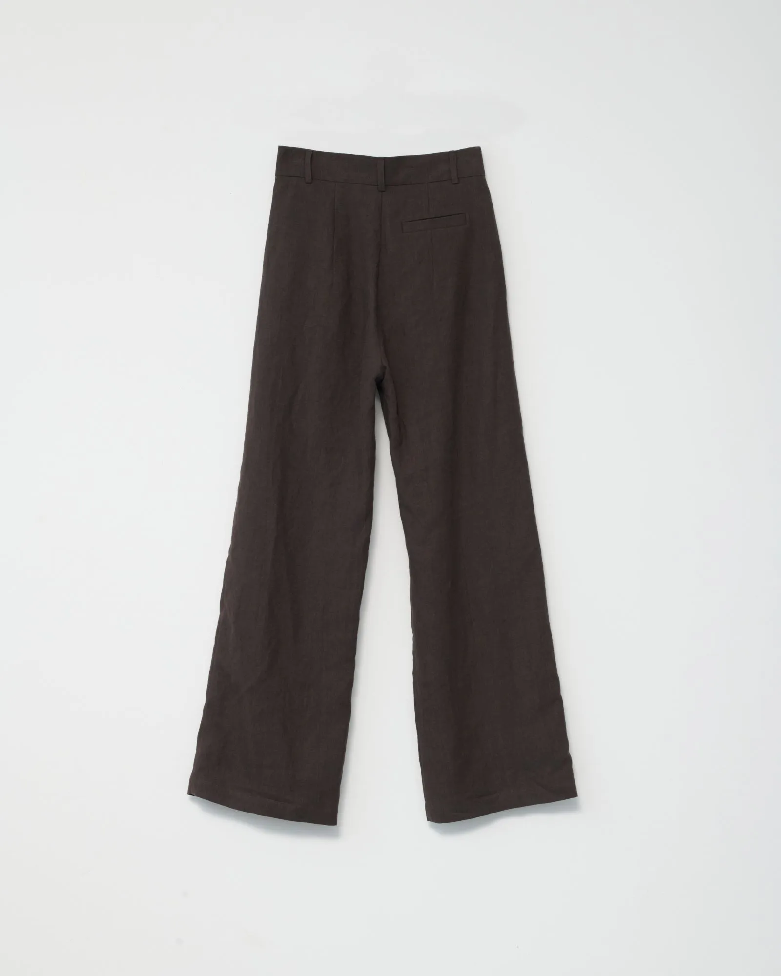 Linen Wide Box Trousers sold by AF Agger product image thumbnail 2