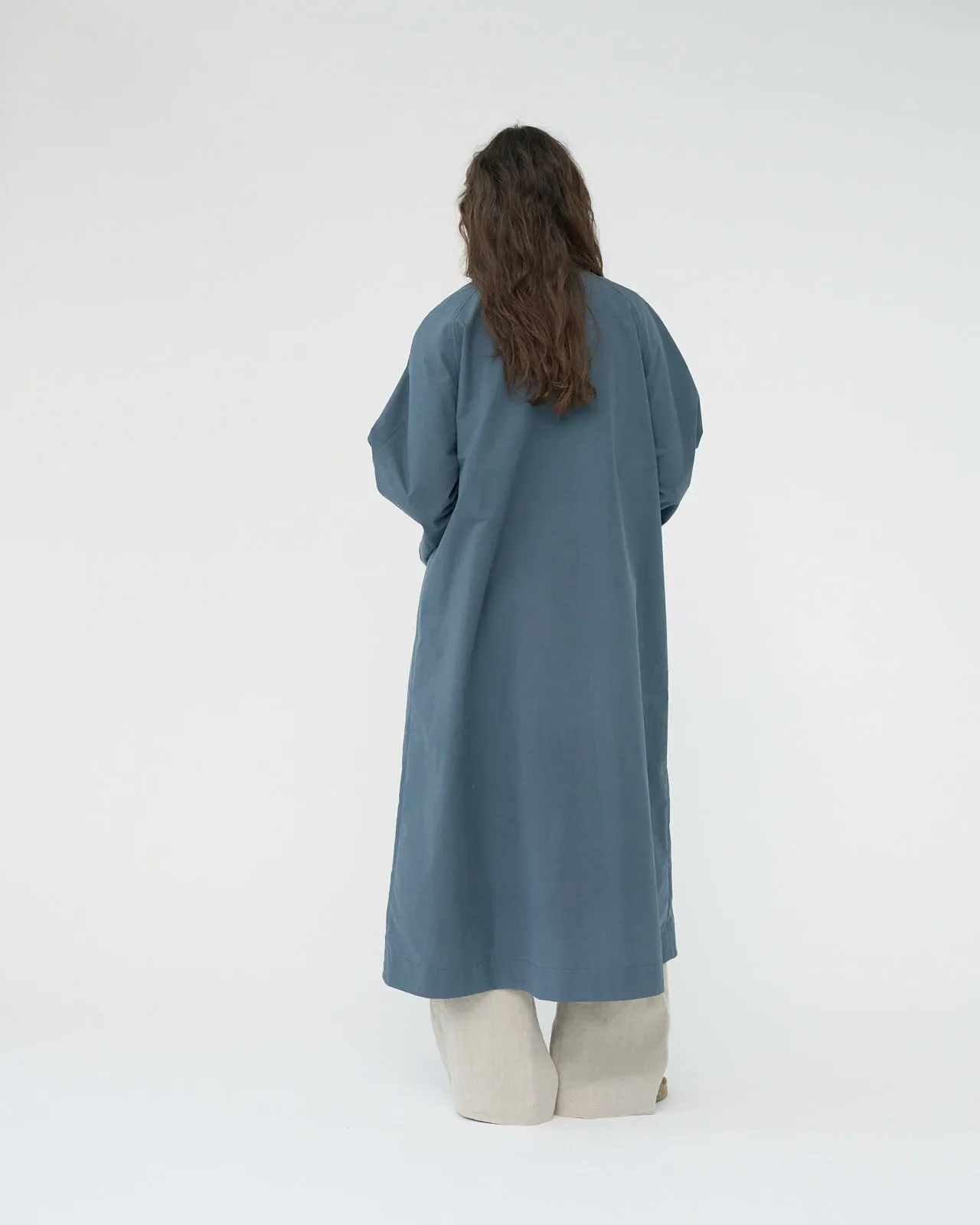 Waxed cotton mac coat sold by AF Agger product image thumbnail 4