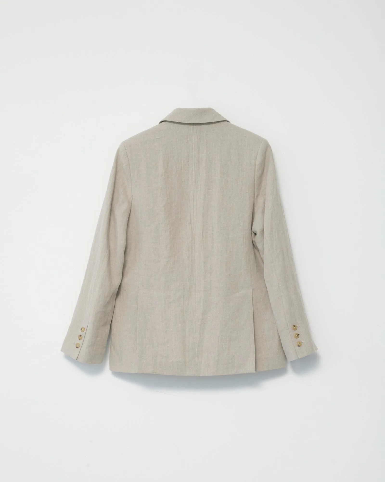 Linen Straight Blazer sold by AF Agger product image thumbnail 2