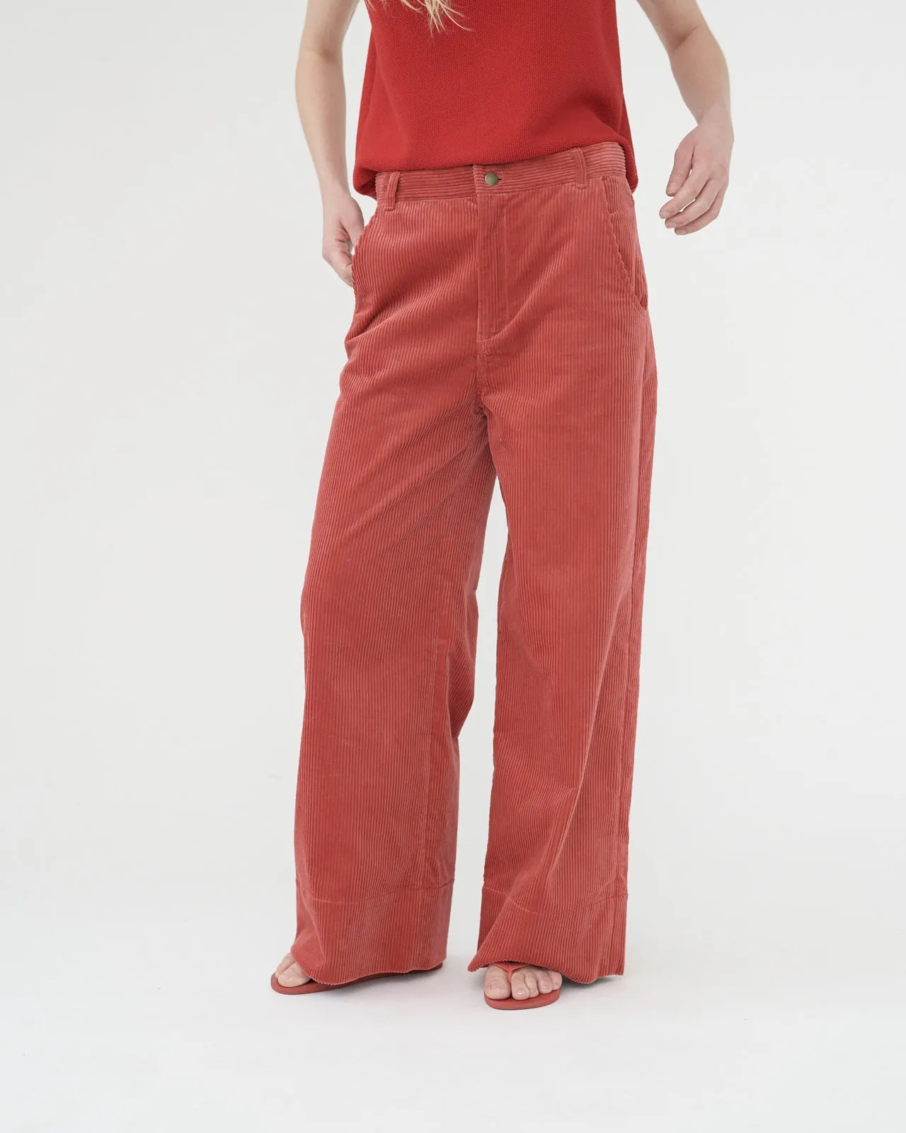 Corduroy wide pants sold by AF Agger product image thumbnail 3